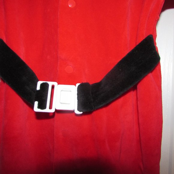 Little Me Santa Suit and Hat Sz 3 mos - Picture 9 of 11